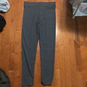 Gray leggings